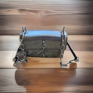 Alexander Wang Silver Hook Clasp Crossbody Handbag Chain